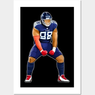 Jeffery Simmons #98 Power Posters and Art